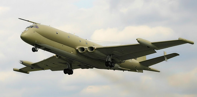 Hawker Siddeley Nimrod MR2 photographed in 2008 (Tim Felce)